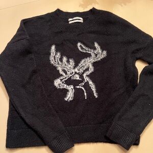 Deer Anthropologie Sweater